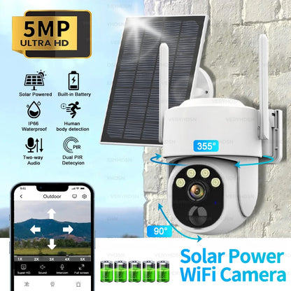 SecureVue Horizon_  Solar Wireless Surveillance Camera